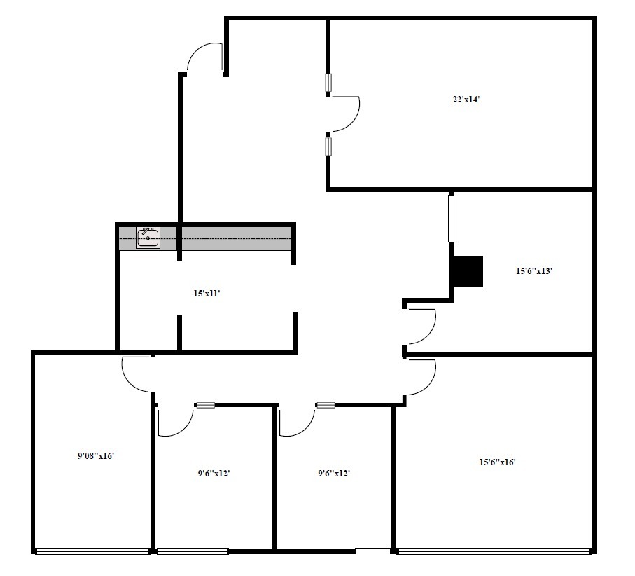 5111 N Scottsdale Rd, Scottsdale, AZ à louer Plan d’étage– Image 1 sur 1
