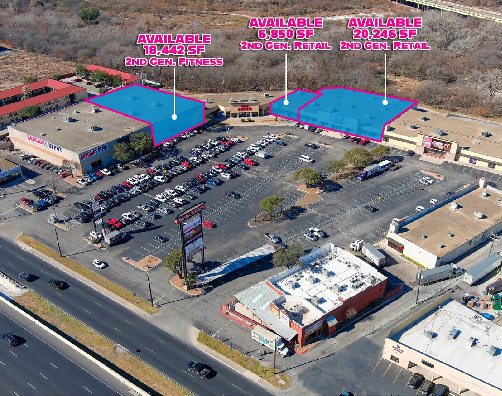 6703-6759 NW Loop 410, San Antonio, TX à louer Photo de l’immeuble– Image 1 sur 8
