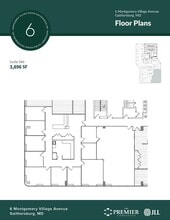6 Montgomery Village Ave, Gaithersburg, MD à louer Plan d’étage– Image 1 sur 1