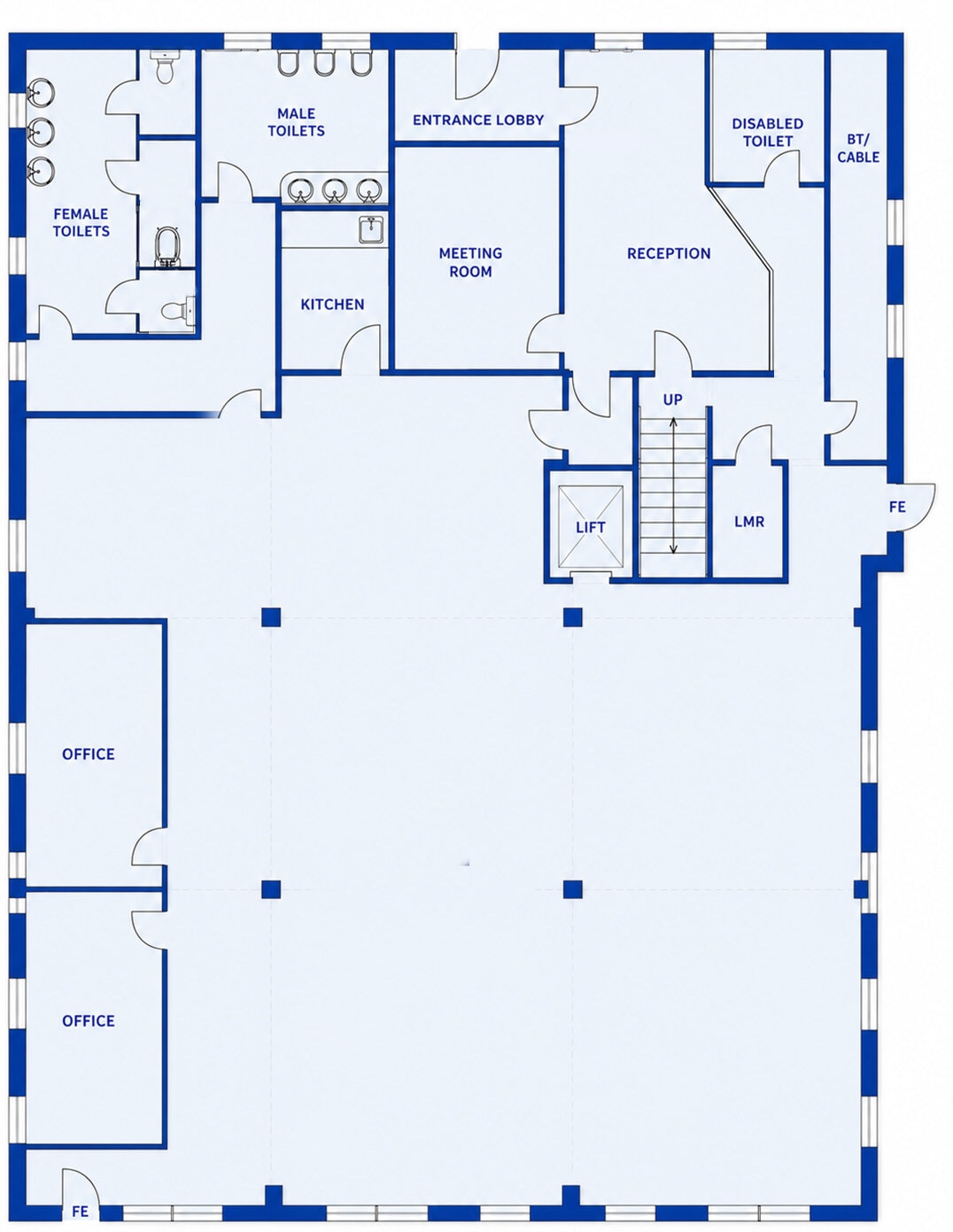 5 Hereward Rise, Halesowen à louer Plan d’étage– Image 1 sur 10