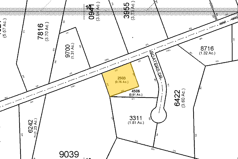 1219 River Hwy, Mooresville, NC à louer - Plan cadastral – Image 2 sur 13
