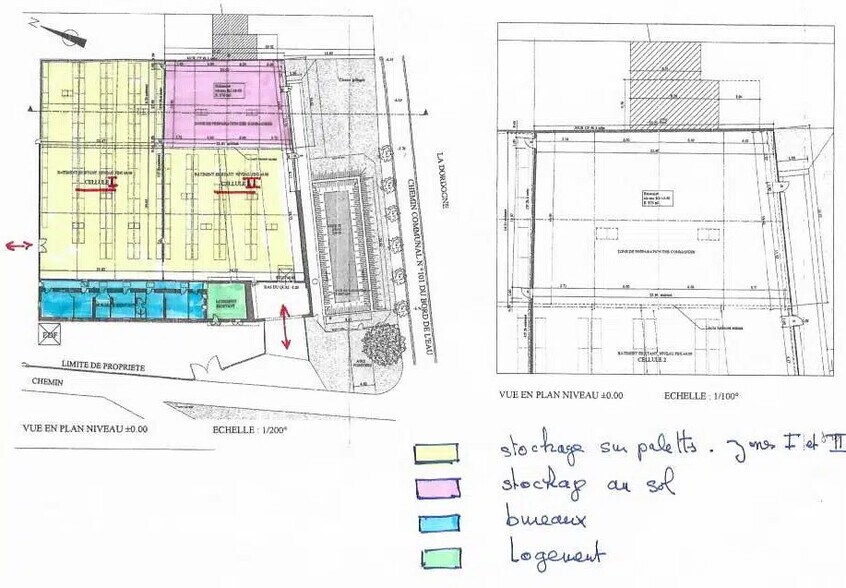 Industriel/Logistique dans Saint-Magne-de-Castillon à vendre - Plan de site – Image 3 sur 5