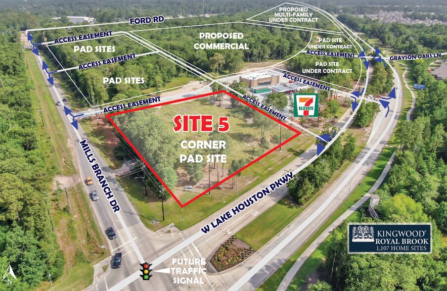 0 W Lake Houston Pkwy, Kingwood, TX à vendre - Photo de l’immeuble – Image 3 sur 4