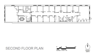 217 N Charles St, Baltimore, MD à louer Plan d’étage– Image 2 sur 2