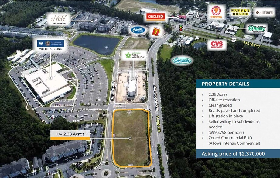 0 Max Leggett Pkwy, Jacksonville, FL à vendre - Photo de l’immeuble – Image 3 sur 5