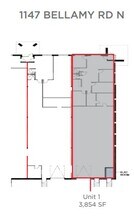 1147 Bellamy Rd N, Toronto, ON à louer Plan d’étage– Image 1 sur 1
