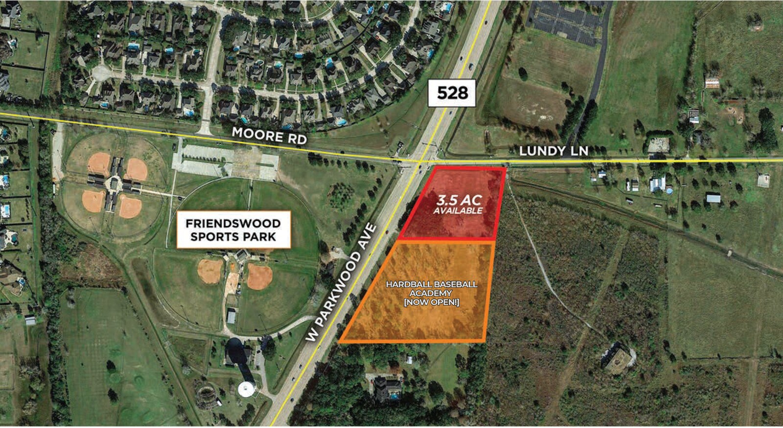 2907 W Parkwood Ave, Friendswood, TX à vendre Photo principale– Image 1 sur 4