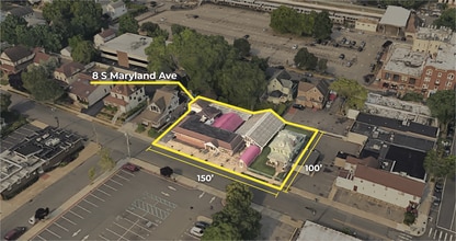 4-8 S Maryland Ave, Port Washington, NY - Vue aérienne vue de carte