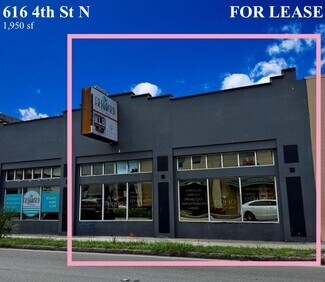 Plus de détails pour 616 4th St N, Saint Petersburg, FL - Local commercial à louer