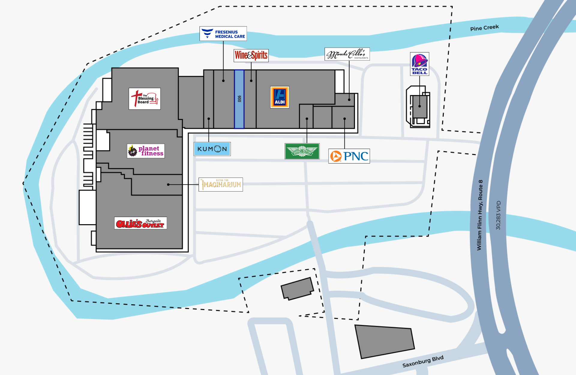 880 Butler St, Pittsburgh, PA à louer Plan de site– Image 1 sur 1