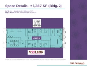 1571 N Resler Dr, El Paso, TX à louer Plan d’étage– Image 1 sur 1