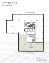 4800 Hampden Ln, Bethesda, MD à louer Plan d’étage– Image 1 sur 1