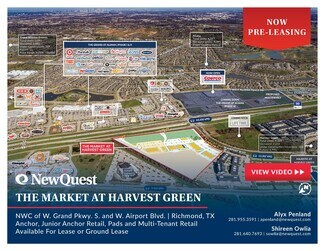 Plus de détails pour NWC W Grand Parkway S & W Airport Blvd, Richmond, TX - Local commercial à louer