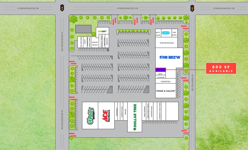 104 S Friendswood Dr, Friendswood, TX à louer - Photo de l’immeuble – Image 2 sur 9
