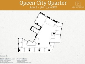 210 E Trade St, Charlotte, NC à louer Plan d’étage– Image 2 sur 7