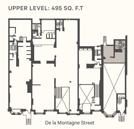 2090-2130 de la Montagne, Montréal, QC à louer Plan d’étage– Image 1 sur 1