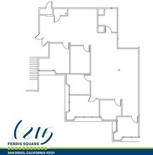 6215 Ferris Sq, San Diego, CA à louer Plan d’étage– Image 1 sur 2