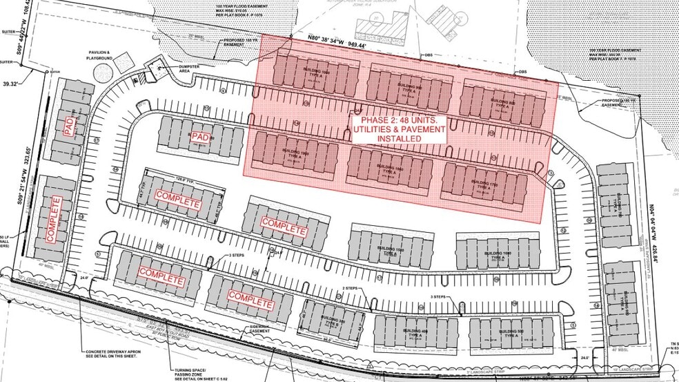 Front Ridge Circle, Clarksville, TN à vendre - Plan de site – Image 1 sur 3