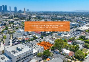 1625 Westwood Blvd, Los Angeles, CA - VUE AÉRIENNE  vue de carte