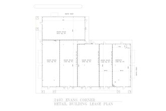 2407 E Evans Rd, San Antonio, TX à louer Plan de site– Image 1 sur 1