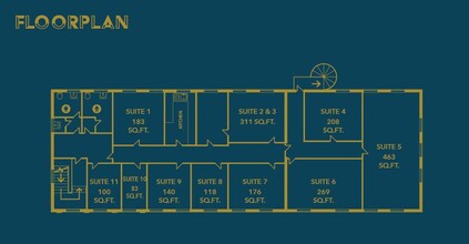 50A Alderley Rd, Wilmslow à louer Plan d’étage– Image 2 sur 2