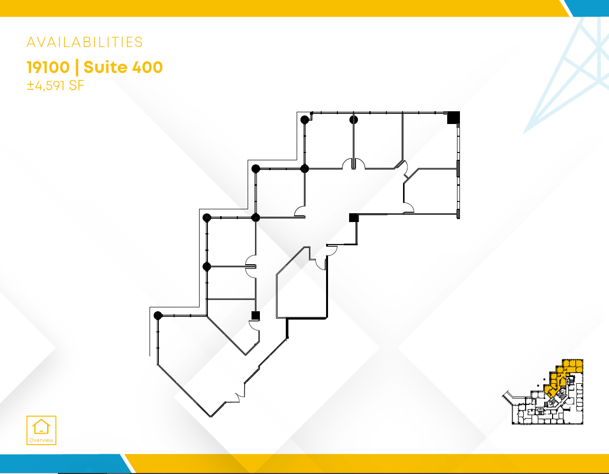 19100-19200 Von Karman Ave, Irvine, CA à louer Plan d’étage– Image 1 sur 2