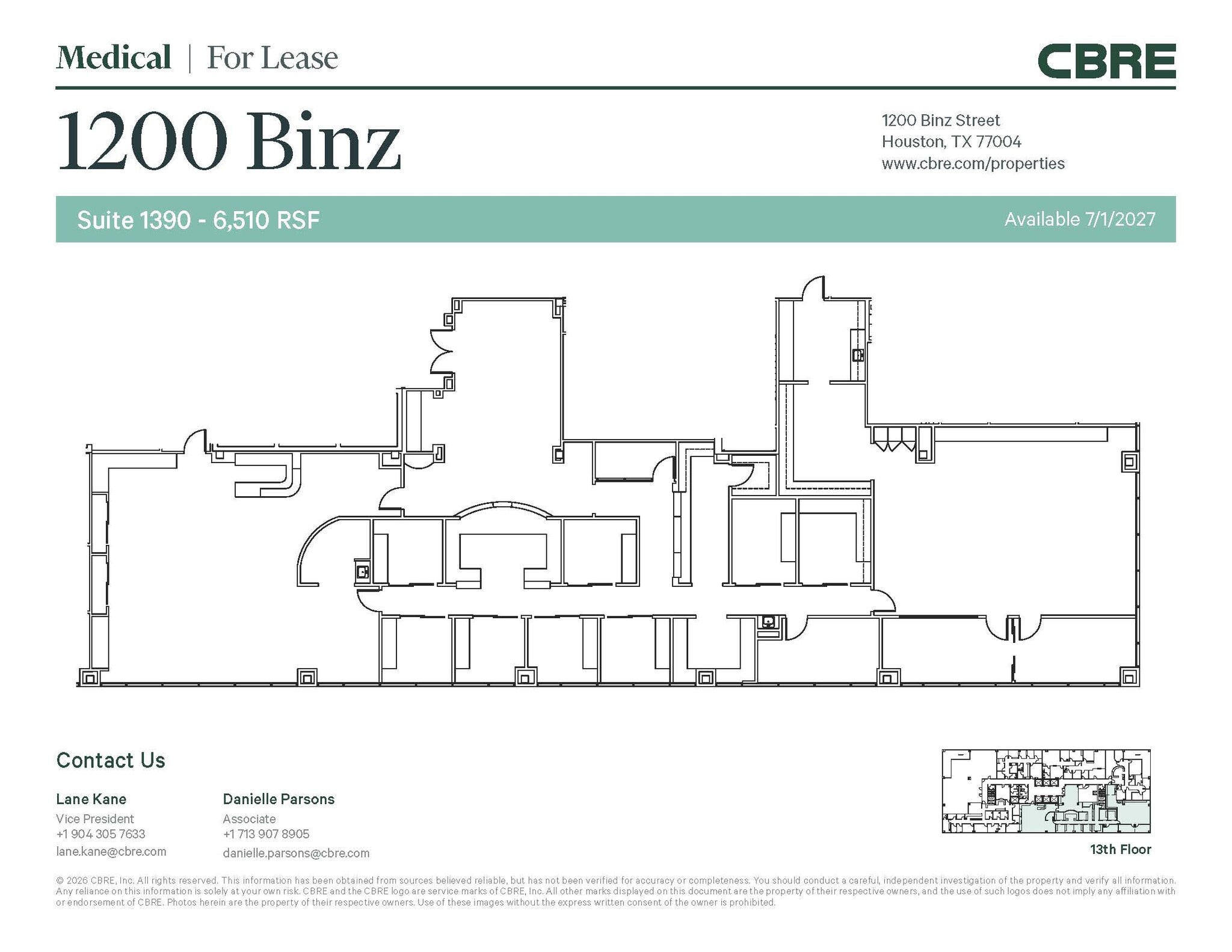 1200 Binz St, Houston, TX à louer Photo intérieure– Image 1 sur 1