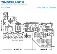 5435 Corporate Dr, Troy, MI à vendre Plan d’étage– Image 1 sur 1