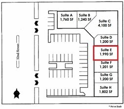 10401 N 32nd St, Phoenix, AZ à louer Plan de site– Image 1 sur 1