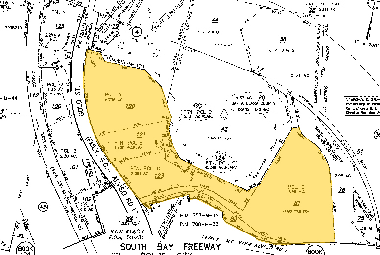 2150 Gold St, San Jose, CA à louer - Plan cadastral – Image 2 sur 4