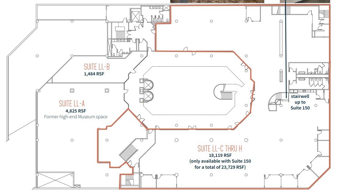 7825 Fay Ave, La Jolla, CA à louer Plan d’étage– Image 1 sur 1