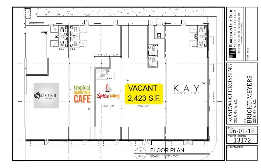 4400 Fort Jackson Blvd, Columbia, SC à louer - Plan d’étage – Image 3 sur 3