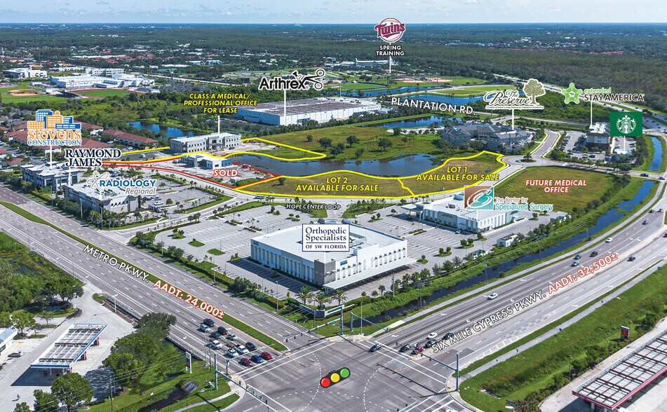 14720/14790 Hope Center, Fort Myers, FL à vendre - Aérien – Image 1 sur 7