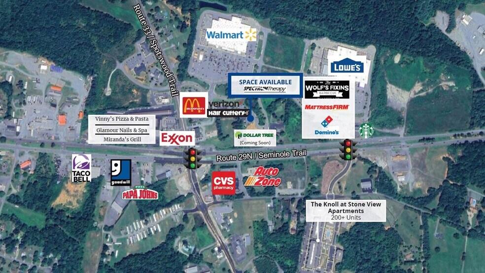 138 Stoneridge Dr N, Ruckersville, VA à louer - Aérien – Image 2 sur 2