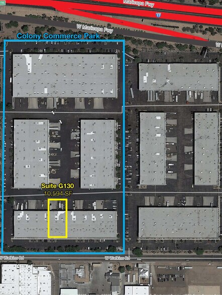 2145 S 11th Ave, Phoenix, AZ à louer - Aérien – Image 3 sur 7