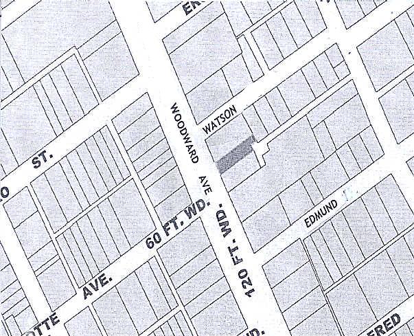2952-2954 Woodward Ave, Detroit, MI à vendre - Plan cadastral – Image 3 sur 20