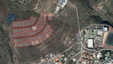 El Rosario, SCT - Vue aérienne vue de carte