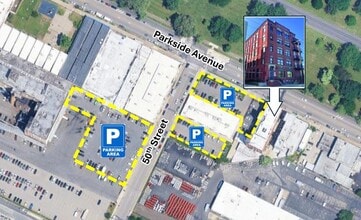 4946-4950 Parkside Ave, Philadelphia, PA à louer Aérien– Image 2 sur 4