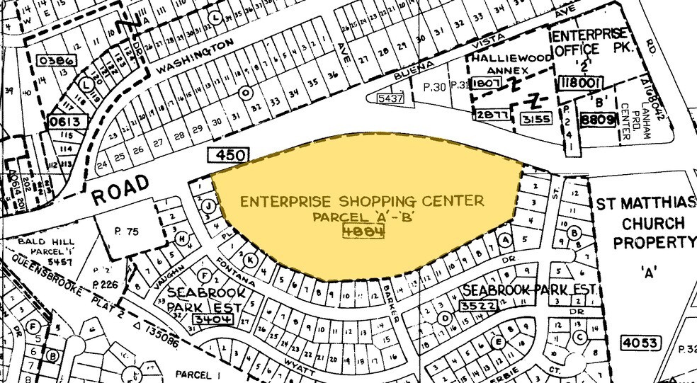 9321-9463 Annapolis Rd, Lanham, MD à louer - Plan cadastral – Image 2 sur 3