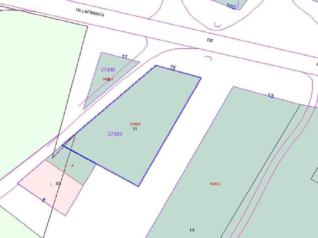 Terrain dans Miguel Esteban, Toledo à vendre Plan cadastral– Image 1 sur 2