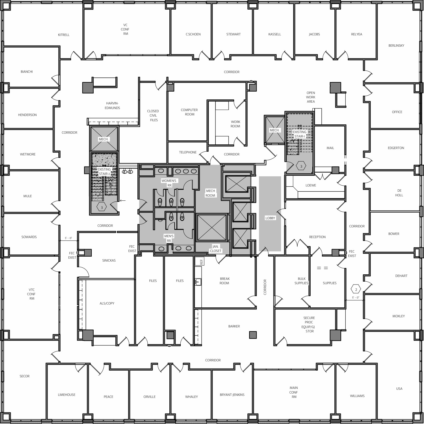 151 Meeting St, Charleston, SC à louer Plan d’étage– Image 1 sur 1