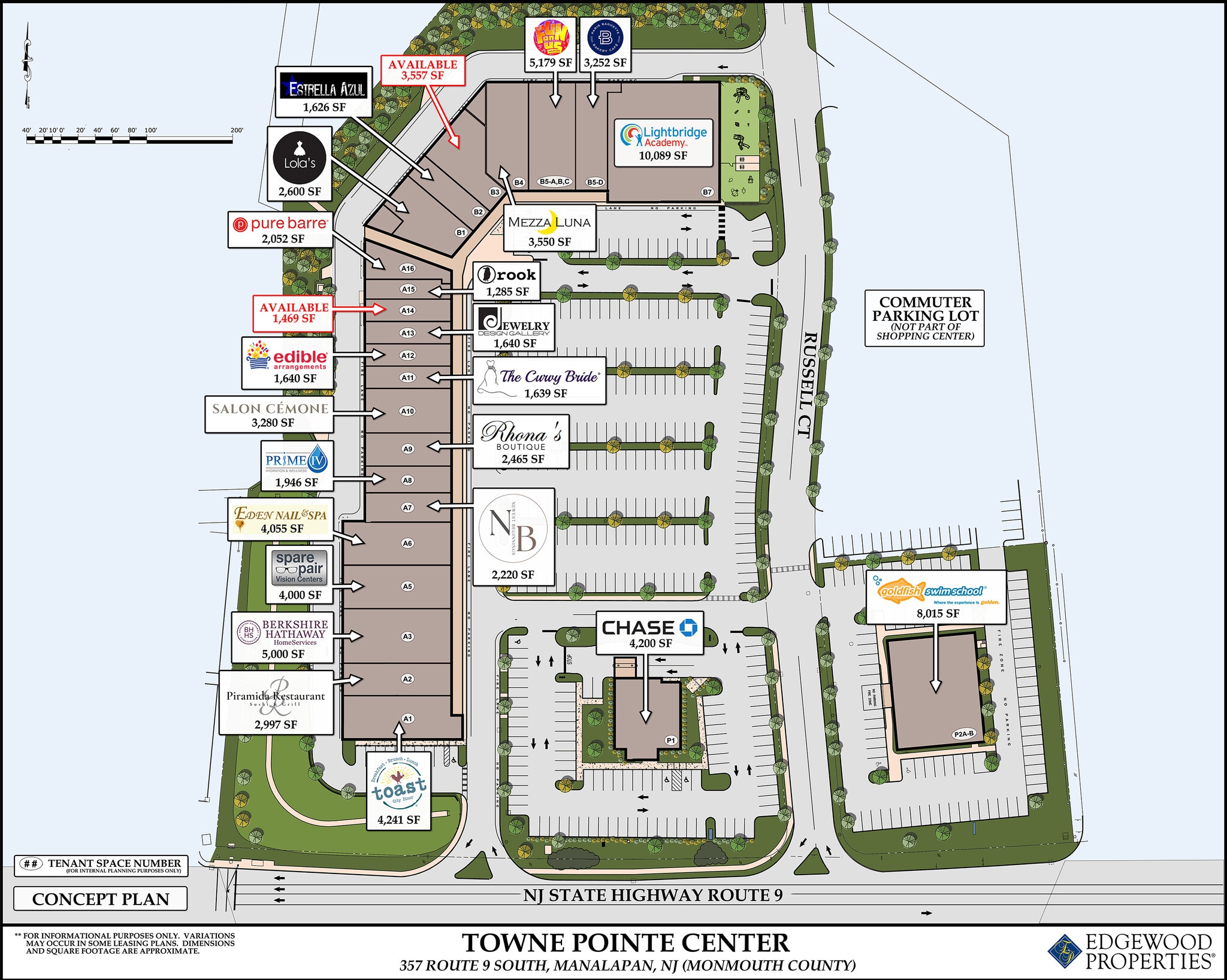 357-359 US Highway 9, Manalapan Township, NJ à louer Plan de site– Image 1 sur 1