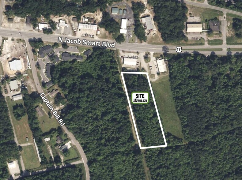 0 N Jacob Smart Blvd, Ridgeland, SC à vendre - Photo de l’immeuble – Image 2 sur 6
