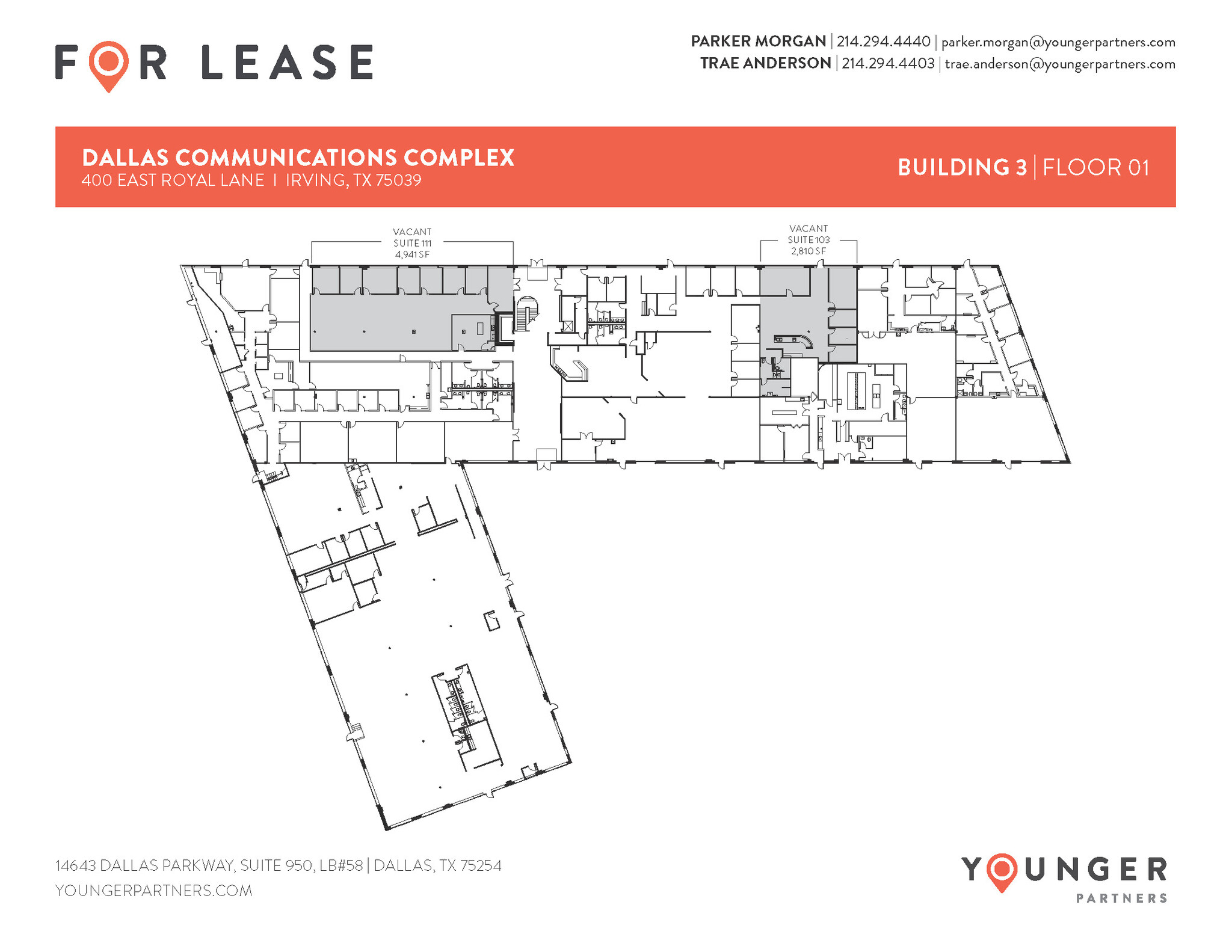 400 E Royal Ln, Irving, TX à louer Plan d’étage– Image 1 sur 1