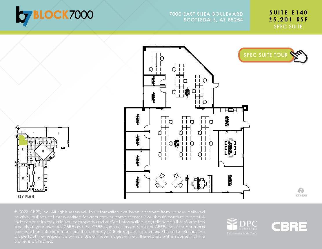 7000 E Shea Blvd, Scottsdale, AZ à louer Plan d’étage– Image 1 sur 1