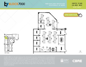 7000 E Shea Blvd, Scottsdale, AZ à louer Plan d’étage– Image 1 sur 1