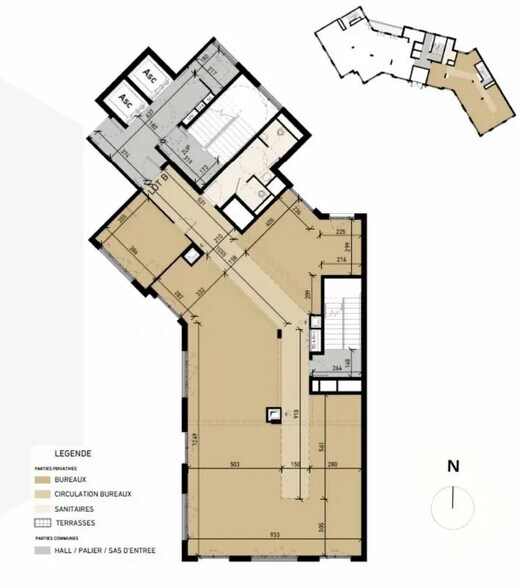 Bureau dans Chessy à vendre - Plan d’étage – Image 3 sur 3