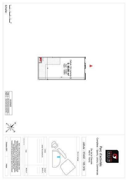 Local commercial dans Pornic à vendre - Plan d’étage – Image 3 sur 3