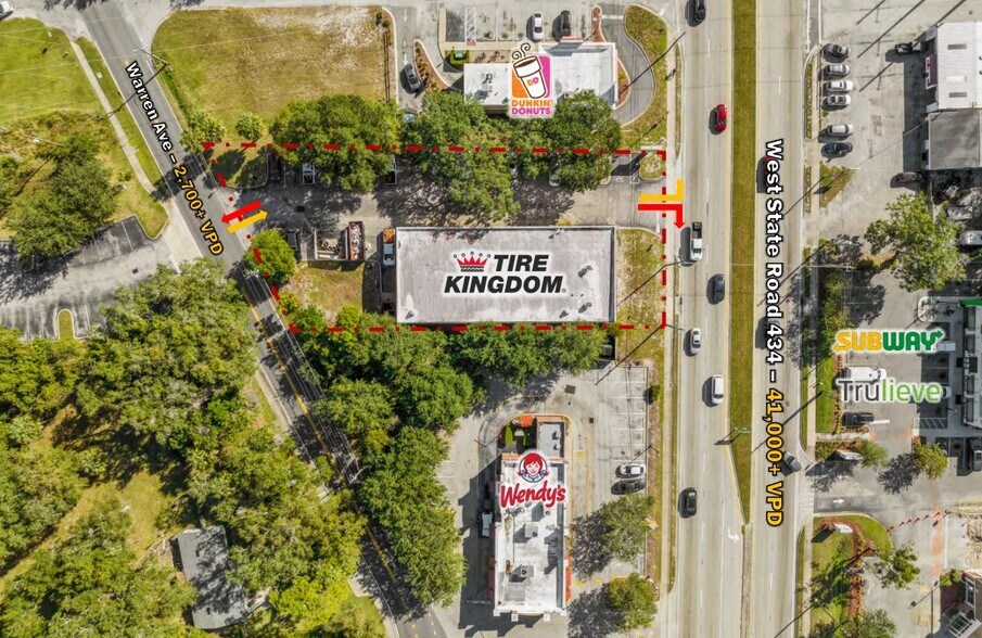 805 W State Road 434, Longwood, FL à vendre - Aérien – Image 2 sur 4