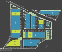 3571-3599 NW Yeon Ave, Portland, OR à louer Plan de site– Image 2 sur 2